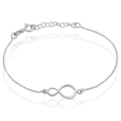 Bracelet Adeline Argent Blanc