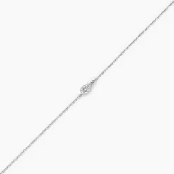 Bracelet Adhira Or Blanc Diamant