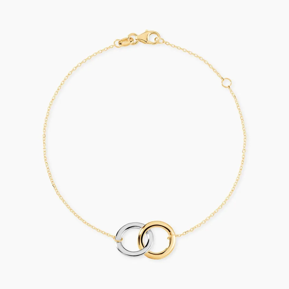Bracelet Adila Or Bicolore