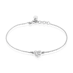 Bracelet Aemilia Argent Blanc