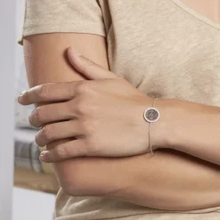 Bracelet Agnete Argent Blanc Oxyde De Zirconium