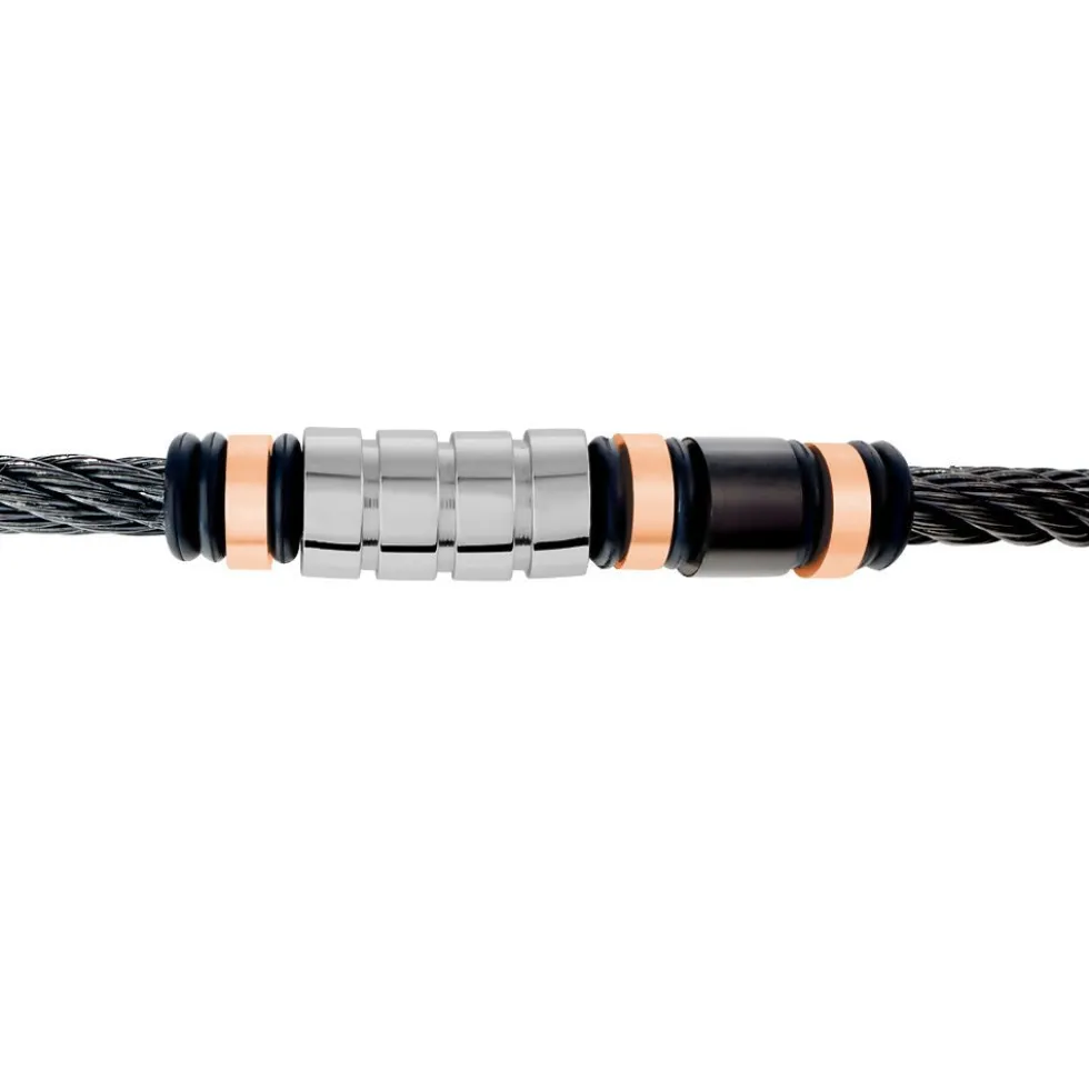 Bracelet Alexandre Acier Bicolore