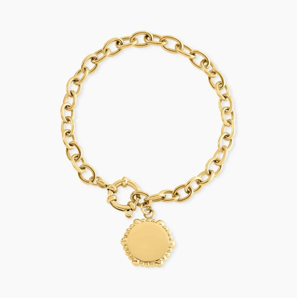 Bracelet Alexanne Acier Jaune