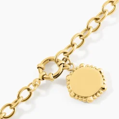 Bracelet Alexanne Acier Jaune