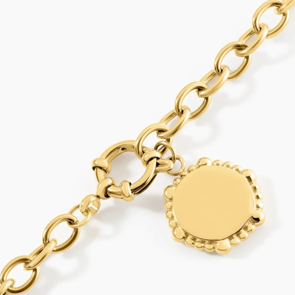 Bracelet Alexanne Acier Jaune