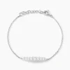 Bracelet Aliah Argent Blanc Oxyde De Zirconium