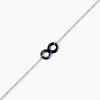Bracelet Alicia Argent Blanc Céramique