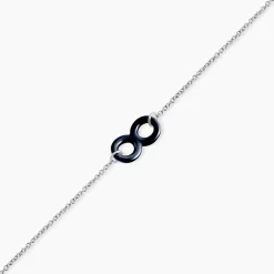 Bracelet Alicia Argent Blanc Céramique
