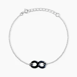 Bracelet Alicia Argent Blanc Céramique
