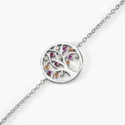 Bracelet Alive Argent Blanc Oxyde De Zirconium