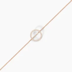 Bracelet Alysone Argent Rose Oxyde De Zirconium