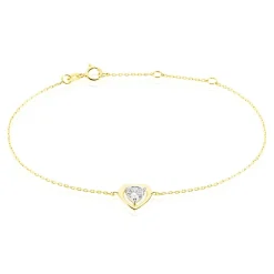 Bracelet Anastasy Or Jaune Oxyde De Zirconium