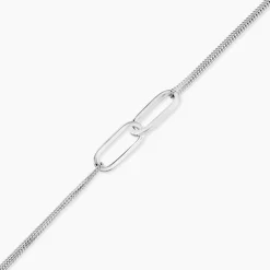Bracelet Andrea Argent Blanc