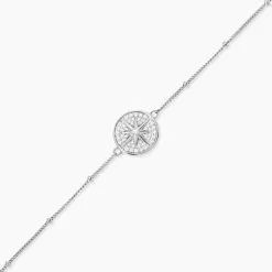 Bracelet Apollinaris Argent Blanc Oxyde De Zirconium