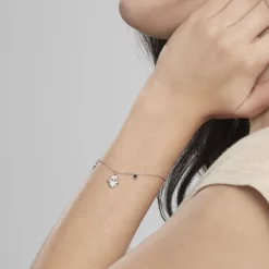 Bracelet Argent Basten Oxydes De Zirconium