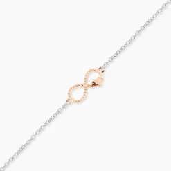 Bracelet Argent Bicolore Vikenti