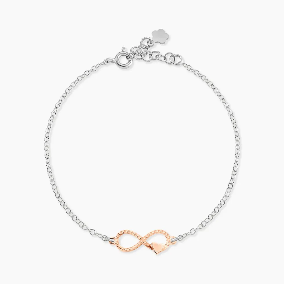 Bracelet Argent Bicolore Vikenti