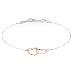 Bracelet Argent Bicolore Virgi
