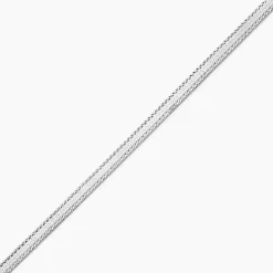 Bracelet Argent Blanc Alyona