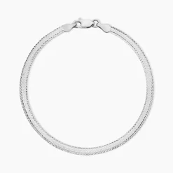 Bracelet Argent Blanc Alyona