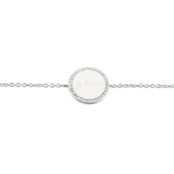 Bracelet Argent Blanc Amika Oxydes De Zirconium