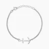 Bracelet Argent Blanc Day