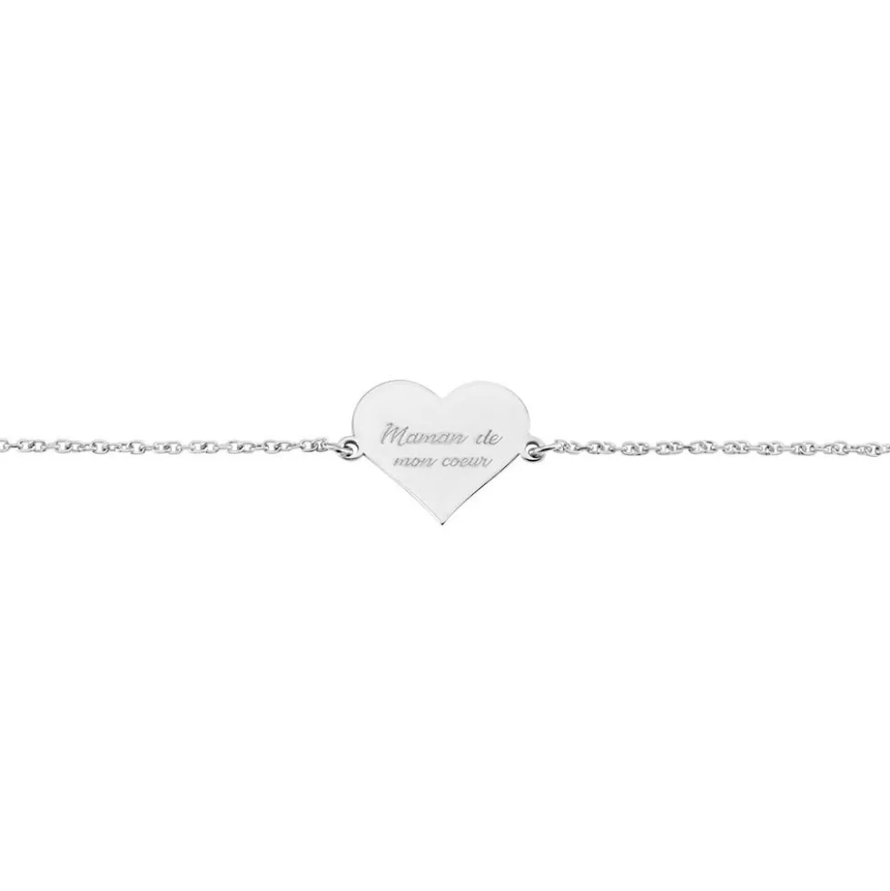 Bracelet Argent Blanc Francino