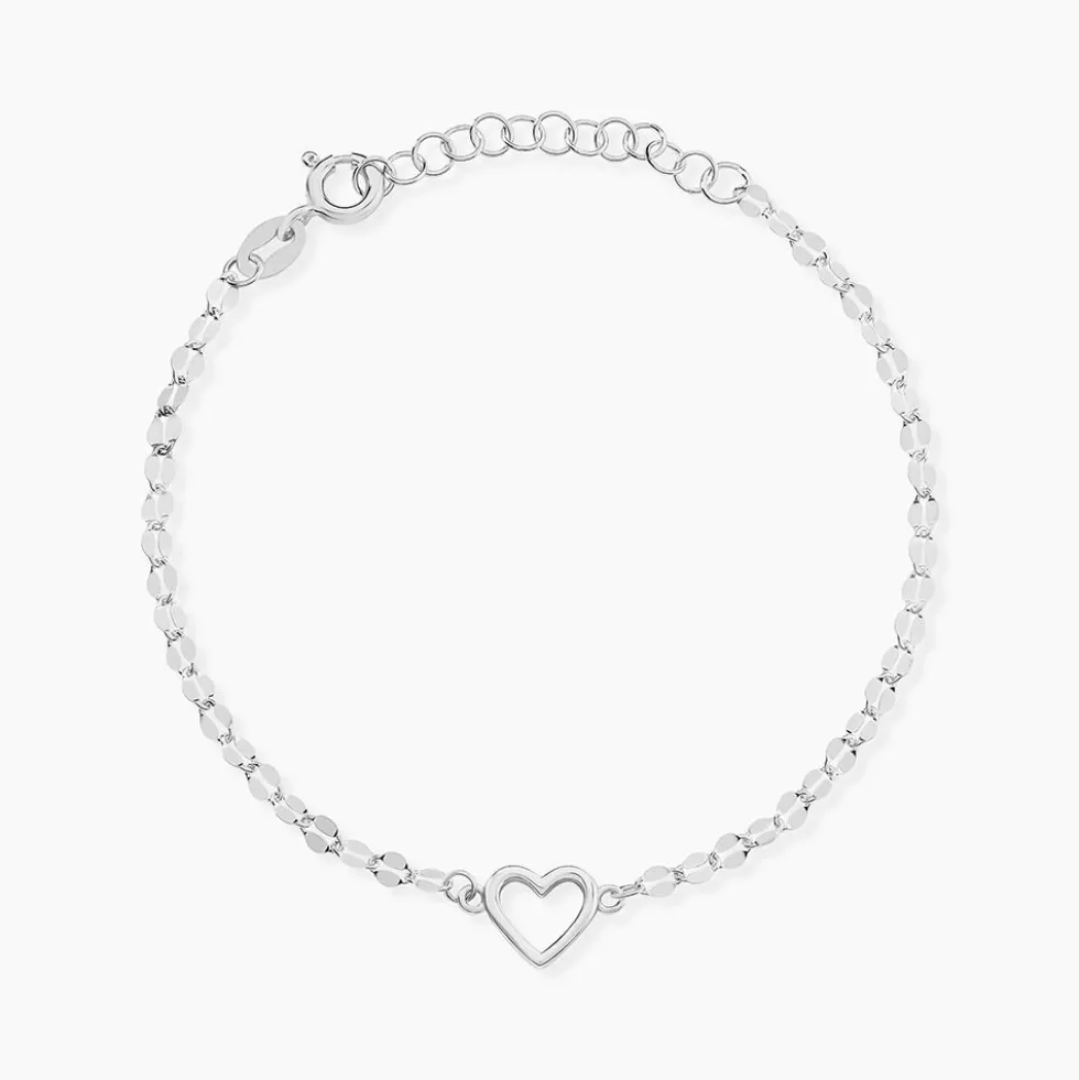 Bracelet Argent Blanc Hariane
