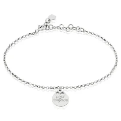 Bracelet Argent Blanc Ilie