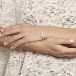 Bracelet Argent Blanc Keylia Oxyde De Zirconium