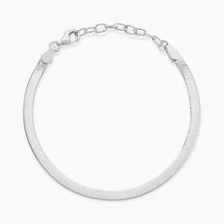 Bracelet Argent Blanc Millo