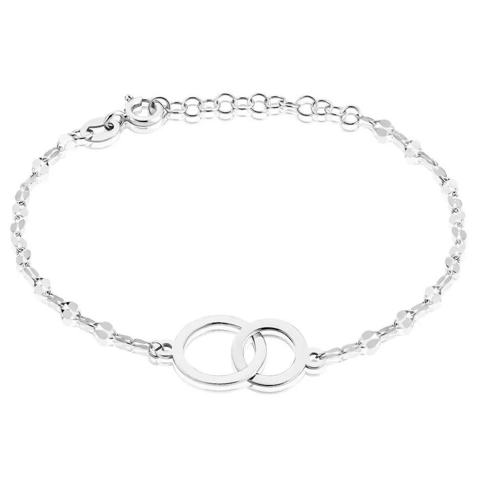 Bracelet Argent Blanc Paranae