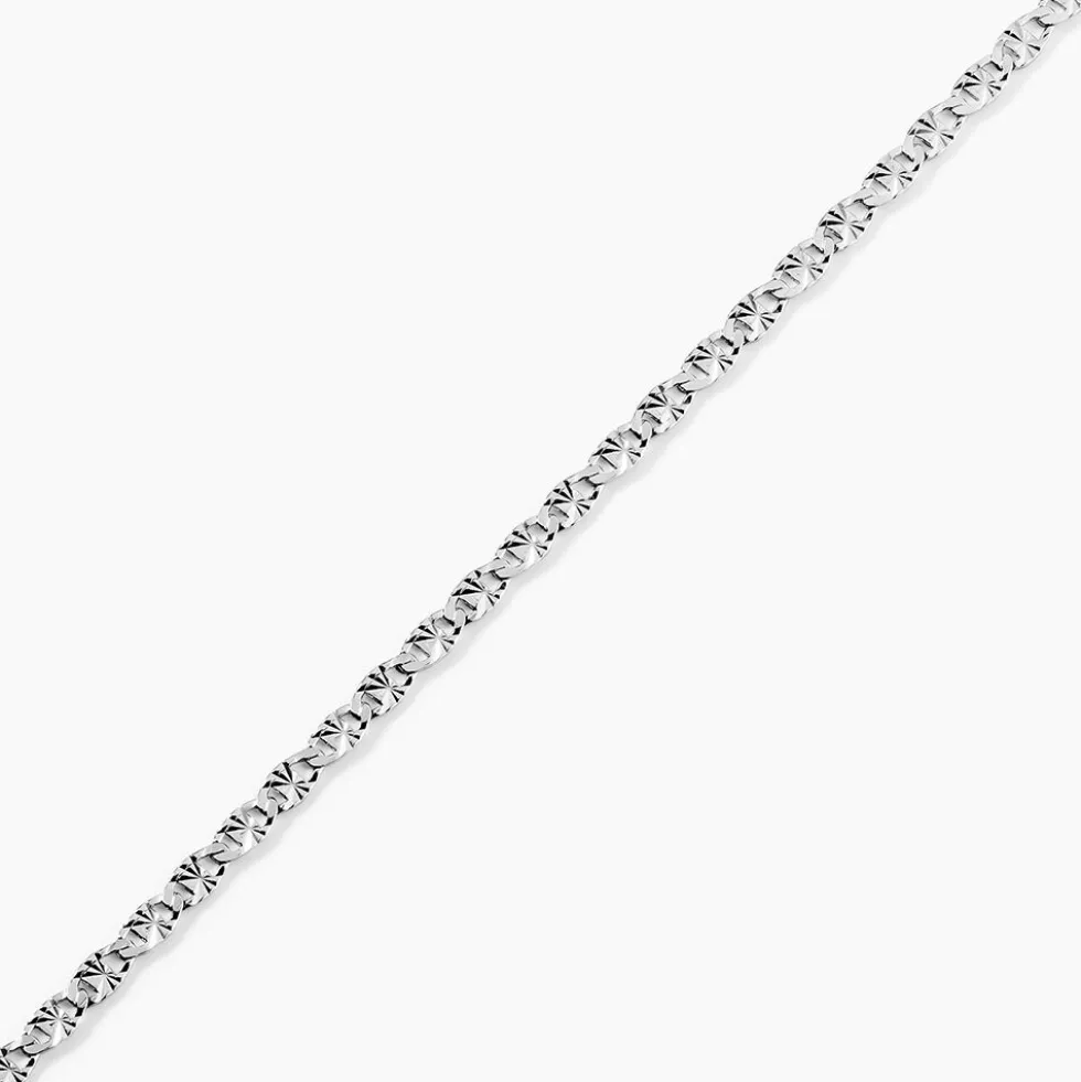 Bracelet Argent Blanc Sanve