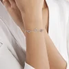 Bracelet Argent Blanc Suzy