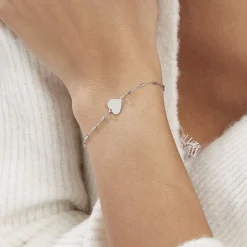 Bracelet Argent Blanc Taneka