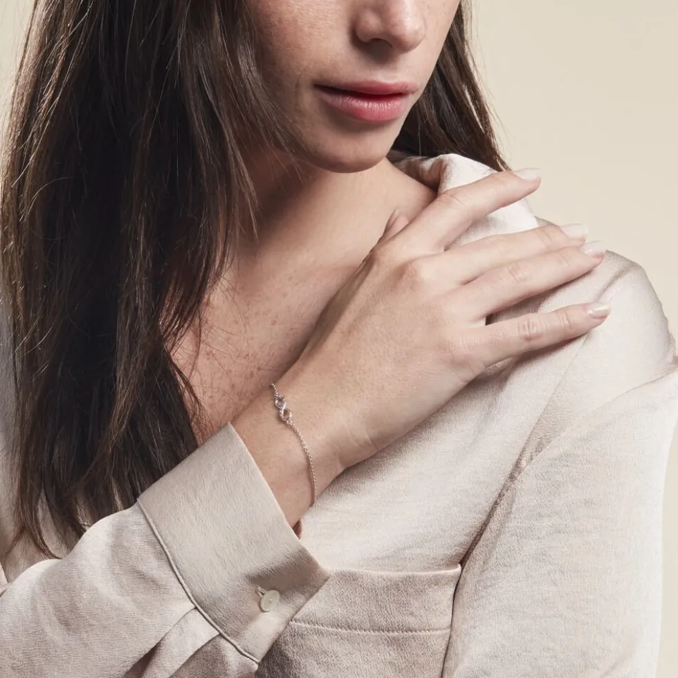 Bracelet Argent Blanc Teoxane