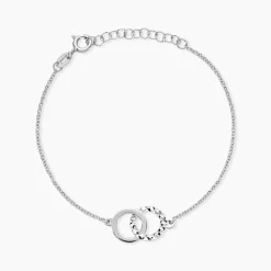 Bracelet Argent Blanc Ula