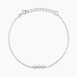 Bracelet Argent Eden Oxyde De Zirconiums