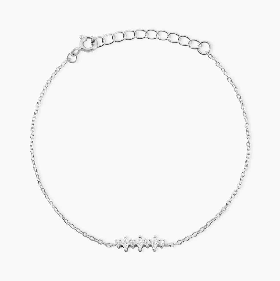 Bracelet Argent Eden Oxyde De Zirconiums