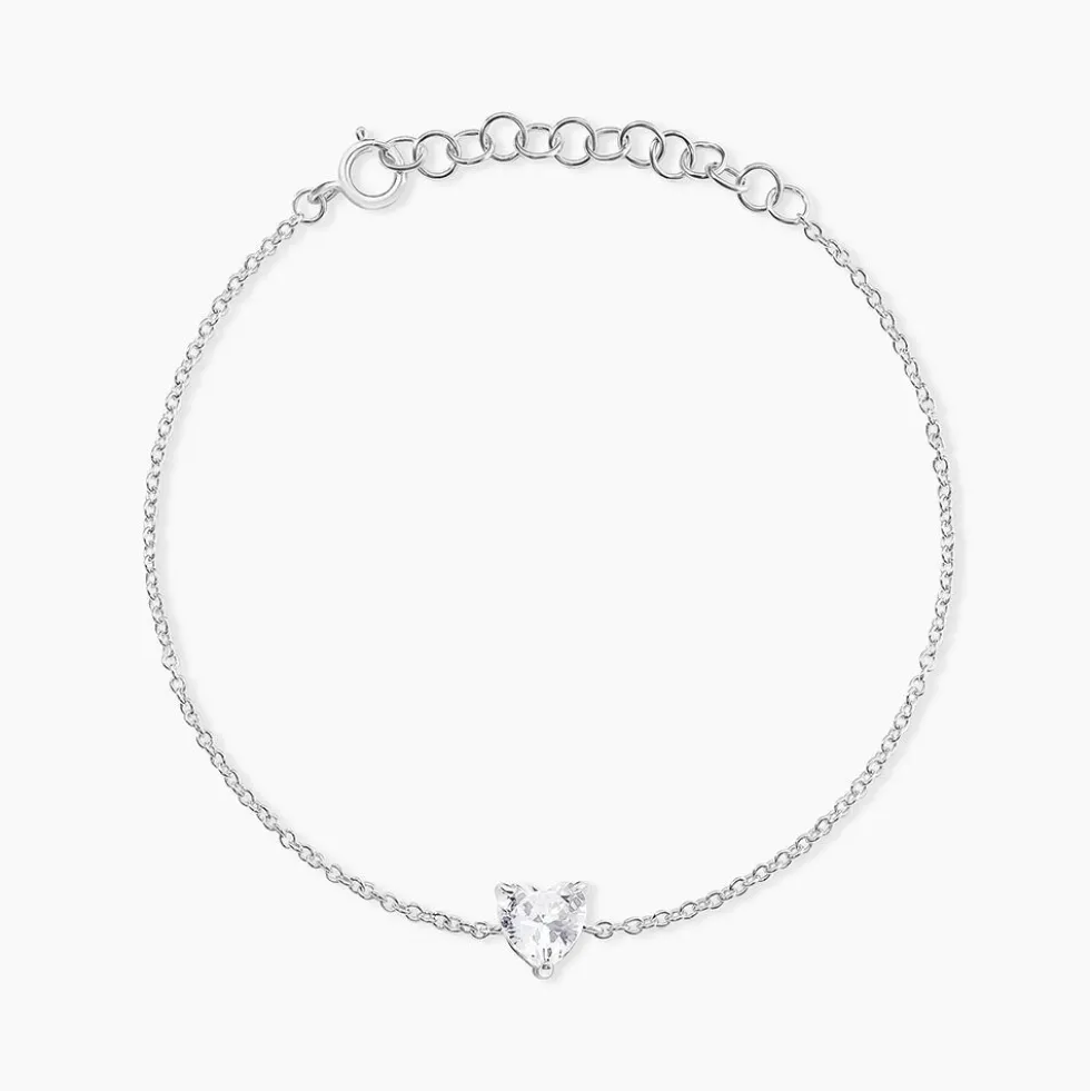 Bracelet Argent Schull Oxyde De Zirconium