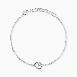 Bracelet Argent Sidonio Oxydes De Zirconium