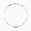 Bracelet Argent Tania Oxydes De Zirconium