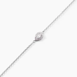 Bracelet Argent Tania Oxydes De Zirconium