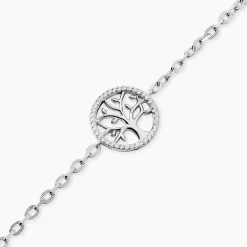 Bracelet Argent Urcisse Oxydes De Zirconium