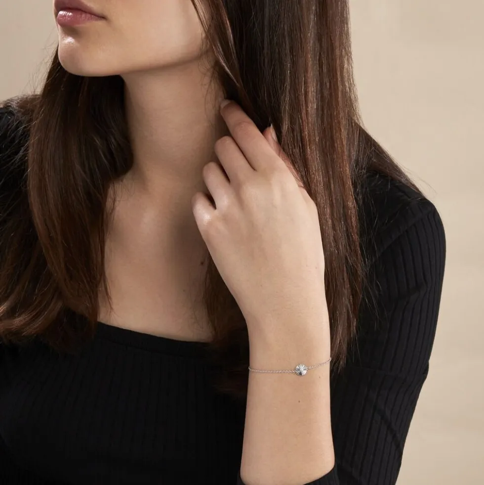 Bracelet Argent Valente Oxydes De Zirconium