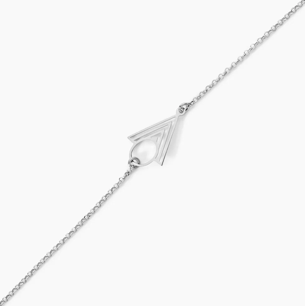 Bracelet Assala Argent Blanc
