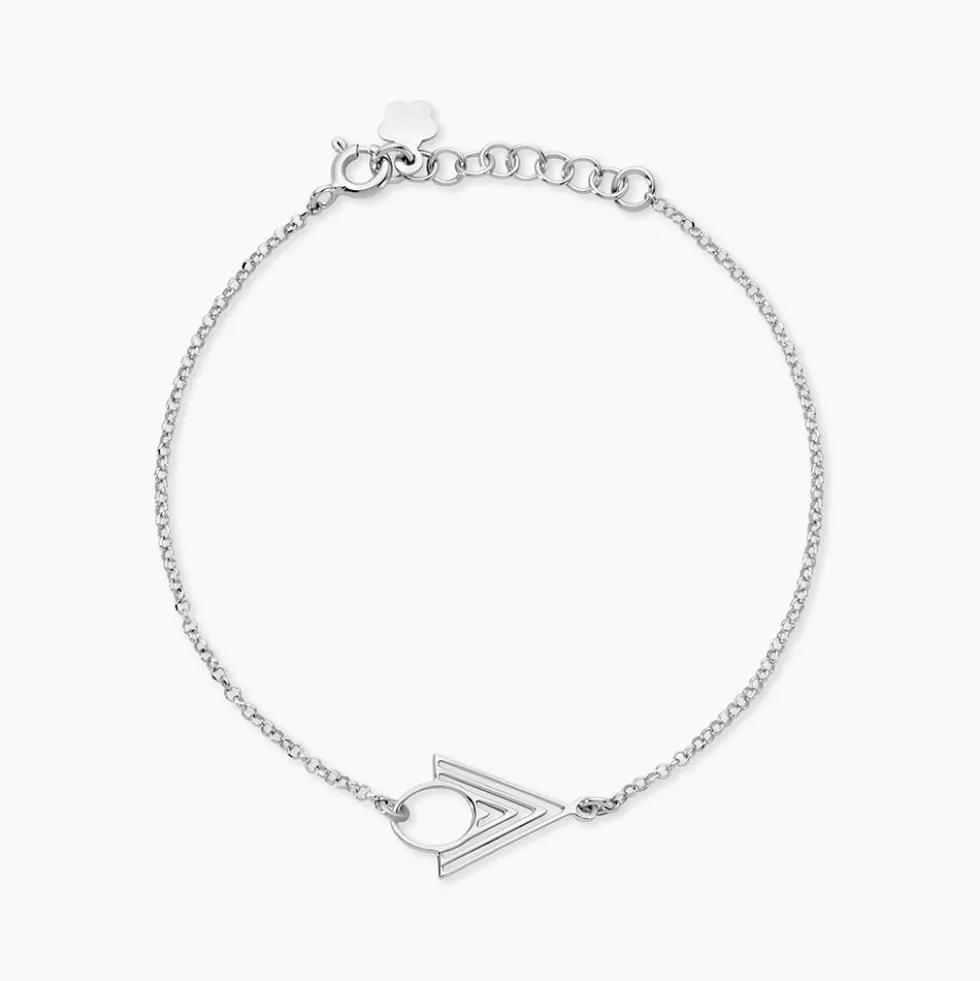 Bracelet Assala Argent Blanc