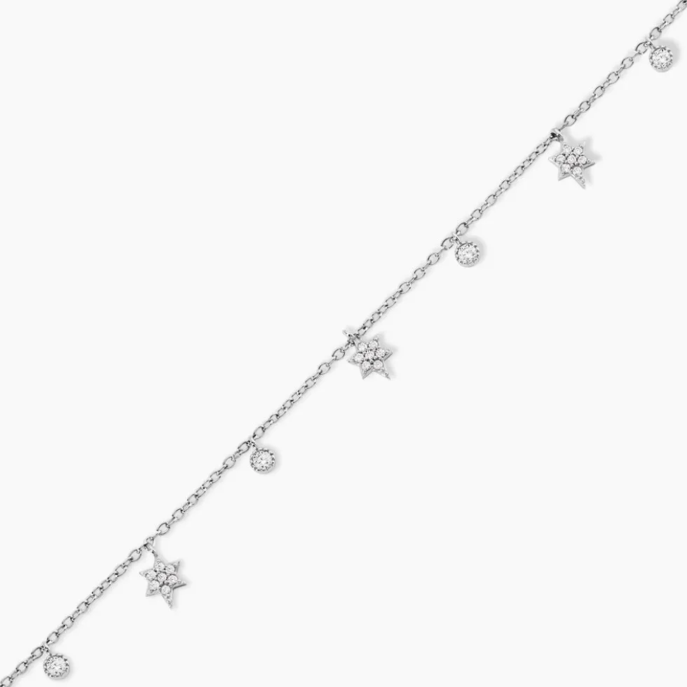 Bracelet Astria Argent Blanc Oxyde De Zirconium