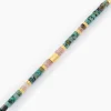 Bracelet Athena Acier Doré Jaspe Africain Quartz