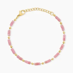 Bracelet Athena Acier Doré Quartz